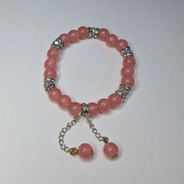 Sparkling Pink Crystal Bracelet